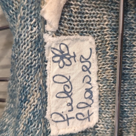 Anthropologie Field Flower Pullover Knitted Top Sweater Size Small Oversized - Picture 2 of 12